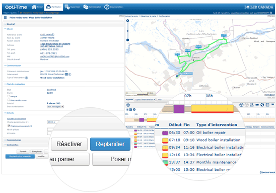 software planning optimisé en temps réel